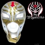Review FIGURES TOY COMPANY  / WWE Rey Mysterio Kids Size Replica GOLD Mask