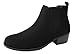 Refresh Women's Tildon-03 Low Heel Slip On Solid Ankle Boot
