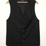 6-Btn Performance 100% Wool Suit Vest