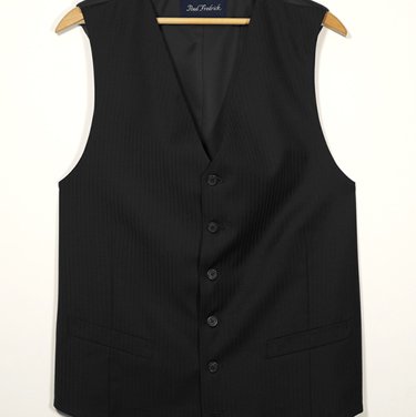 6-Btn Performance 100% Wool Suit Vest