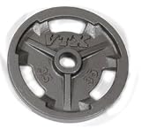 35 Pound VTX Olympic Grip Weight Plates with 3 Grip Holes - 1 Pair