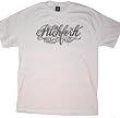 PITCHFORK NY - Tattoo Script - White T-shirt