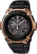 Casio #MTG1000BR-1A Men's Rose Gold Atomic Solar Analog Chronograph G Shock Watch