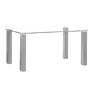 Zuo Brasilia Dining Table Silver by zuo