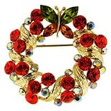 Butterfly Wreath Brooches & Pins