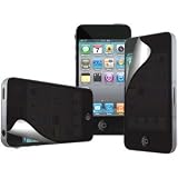 Macally 4 Way Privacy Screen Protective Overlay for iPhone 4 - Black