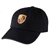 Porsche Black Crest Cap
