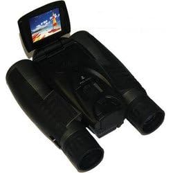 Black 8 X 32 Full Size Digital Camera Binoculars With 1.5