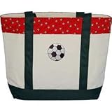 Soccer Ball Sport Tote (embroidered design)