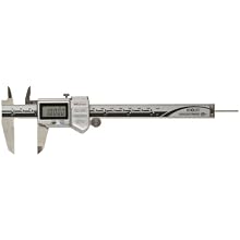 Mitutoyo ABSOLUTE 500-768-10 Digital Caliper, Stainless Steel, Battery Powered, Inch/Metric, 0-6" Range, +/-0.001" Accuracy, 0.0005" Resolution, Meets IP67 Specifications