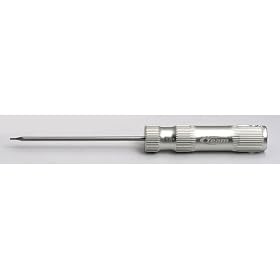 Factory Team .050 Hex Driver, Silver Handle from Associated Accessories