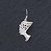 Sterling Silver Diamond-cut Nefertiti Earrings - Pair
