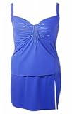 Marigo Boca Bow Plus Size Skirtini Swimsuit - Women's Swimwear Plus Size Swimsuit