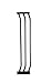 Dreambaby 7.0" Gate Extension, Black
