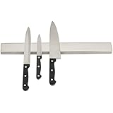 Ouddy 16 Inch Magnetic Knife Holder, Stainless Steel Magnetic Knife Bar, Magnetic Knife Strip, Knife Rack Strip