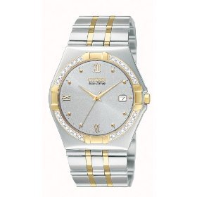 Citizen #BM0724-51A Men's Eco Drive Elektra Diamond Accented Watch