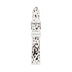 Fossil Watches, Women's Leather 18Mm Watch Strap Dalmatian