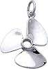 Low price Propeller Charm by Rembrandt Charms