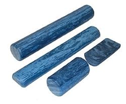 Cando Foam Roller - Blue EVA foam - Washable Coat - Extra Firm