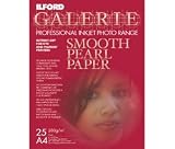 Electronics : Ilford Galerie Smooth Pearl  21 X 29.7 (A4) X 25 Sheets - 290Gsm Inkjet Media
