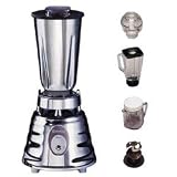 Review SUNBEAM PRODUCTS INC/MR.COFFEE 4292 / Oster 4292-000 Beehive Kitchen Center 5-cup Blender, Chrome