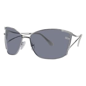 FENDI FS413 028 SILVER METAL SUNGLASSES
