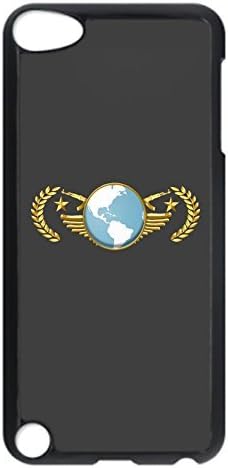 iPod Touch 5 Case, iPod 5 cases - Highly Protective Black Back Case Cover for iPod 5 Csgo The Global Elite Rank Perfect Fit Hard Case Cover For iPod Touch 5