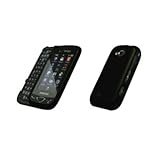 Premium Black Rubberized Snap-On Cover Hard Case Cell Phone Protector for S ....