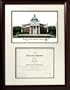 University of Southern Mississippi Scholar Scholar Mahogany Framed Lithograph w/Diploma Opening