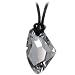 Handcrafted Silver Shade Galactic Necklace MADE WITH SWAROVSKI ELEMENTS