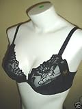 WACOAL Black Lace Embroidered Bra