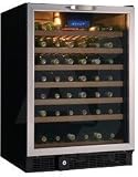 Danby 50 Bottle, Built-In Wine Cooler - Model DWC512BLS Silhouette Built-In Wine Cooler