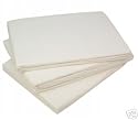 2 x CREAM Cot Bed Fitted Sheet100% Cotton - Size:70 x140cm , Colour : Cream.