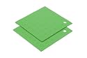 MIU France Set of 2 Silicone Pot Holders, Green
