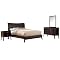 4-pc. Stuttgart Bedroom Set - Cappuccino (Queen)
