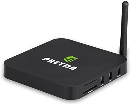 Preyda Android TV Box, RK3229 Quad Core A7 KODI/XBMC Smart TV Box Sports Movies Streaming Player