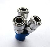 [Liberal one] エアーホース 三又　便利なエアーホース分岐 エアーチャック差込オス　セット