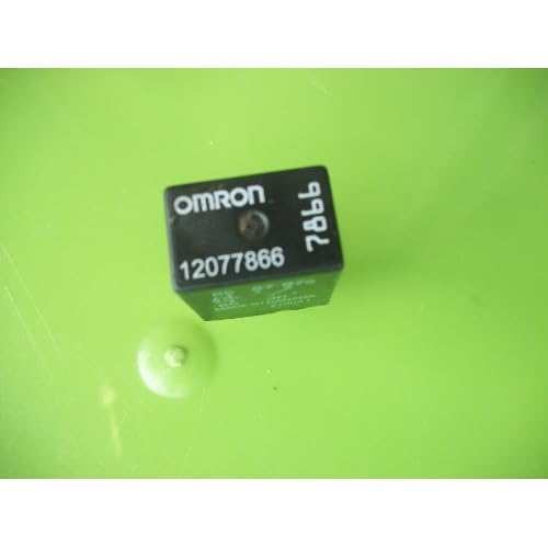 Omron GM relay 12077866 fuel pump daytime drl fan lock 7866