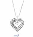 Sterling Silver 1.00 Carat Diamond Pendant