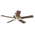 Hunter 25511 Summer Breeze 52-Inch Five-Blade Ceiling Fan, Antique Brass
