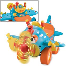 Sesame Fly with Elmo Ride-On by Tek Nek