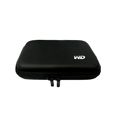 WD Hard Disk Drive Pouch case for 2.5" HDD Cover WD Seagate Slim Sony Dell Toshiba - Black