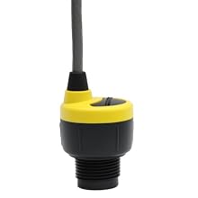 Flowline DL14-01 Polycarbonate EchoPod Multi Function Ultrasonic Level Transmitter with Fob, 1" NPT, 4.1' Range