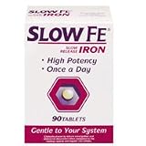 Slow Fe 50 Mg Slow Release High Potency Iron supplements - 90 Tablets