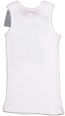 Halabaloo Tank with Striped Bow in Blue & White-5
