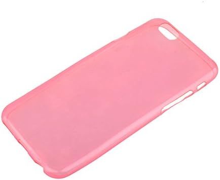 Colorful 4.7" 0.35mm Slim Ulta Thin Matte Soft Back Skin Case Cover for Iphone 6 (pink)