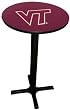 Virginia Tech Hokies Pub Table with Black Commercial Base