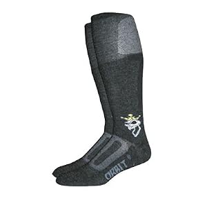 Buy DeFeet Orbit Sunshine Crown Winter Snow Board Socks - SKIBDOS