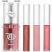 the Balm Mini Plump Your Pucker Tinted Lip Gloss Trio, Nude Palette Set