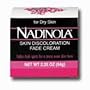 Nadinola Skin Discoloration Fade Cream For Dry Skin - 2.25 Oz